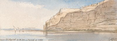 Near El Azerat by Edward Lear